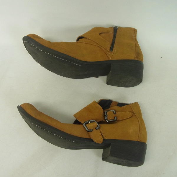 実際に弊社で買取させて頂いたBUFFALO BOBS/バッファローボブズ FRATE/フラテ モンクチャッカブーツ SUB8707/41の画像 3枚目