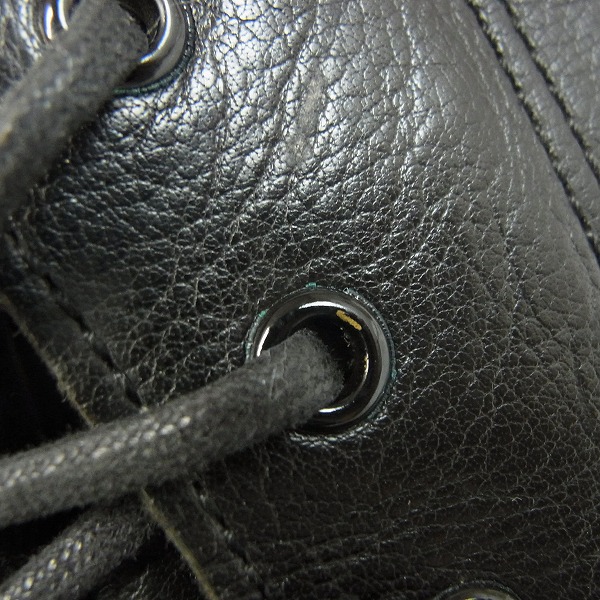 実際に弊社で買取させて頂いたMIHARA YASUHIRO/ミハラヤスヒロ レースアップ レザーブーツ /25.5の画像 9枚目