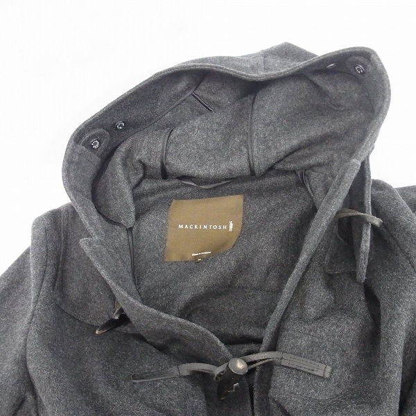 実際に弊社で買取させて頂いたMacintosh/マッキントッシュ ワリストン ウールダッフルコート/36の画像 5枚目