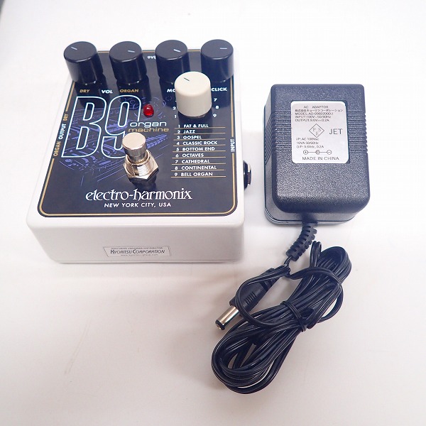 実際に弊社で買取させて頂いた【動作確認済】electro-harmonix/エレクトロハーモニクス B9 Organ Machine の画像 8枚目