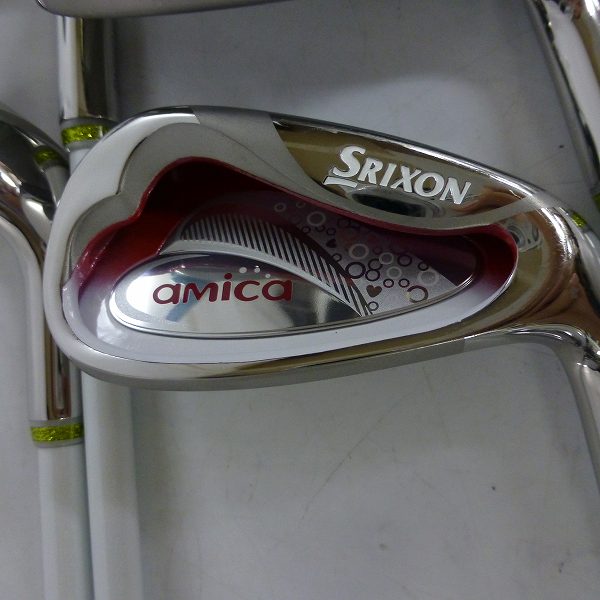 実際に弊社で買取させて頂いた★Dunlop/ダンロップ レディース アイアン5本セット SRIXON amica Lフレックスの画像 2枚目