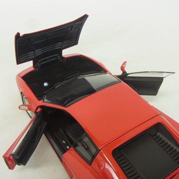 実際に弊社で買取させて頂いたKYOSHO/京商 1/18 フェラーリ 512TR レッド ダイキャストミニカー No.08423Rの画像 5枚目