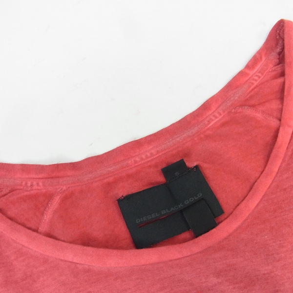 実際に弊社で買取させて頂いたDIESEL BLACK GOLD/ディーゼル ヘンリーネック/プリント カットソー/Tシャツ 3点セットの画像 7枚目