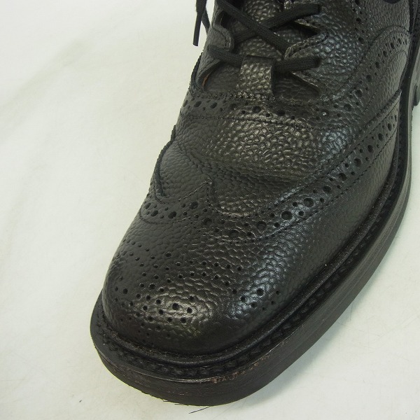 実際に弊社で買取させて頂いたTrickers/トリッカーズ GHILLIE/ギリー ウィングチップ ブーツ L5835A/4.5の画像 6枚目