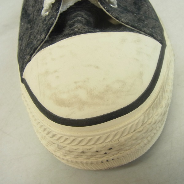 実際に弊社で買取させて頂いたMIHARAYASUHIRO/ミハラヤスヒロ ジャガードロープ柄ハイカットスニーカー 28.0の画像 6枚目