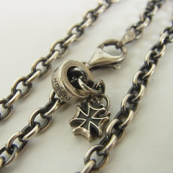 実際に弊社で買取させて頂いたDEAL DESIGN/ディールデザイン スライドチェーン クロス付きネックレス