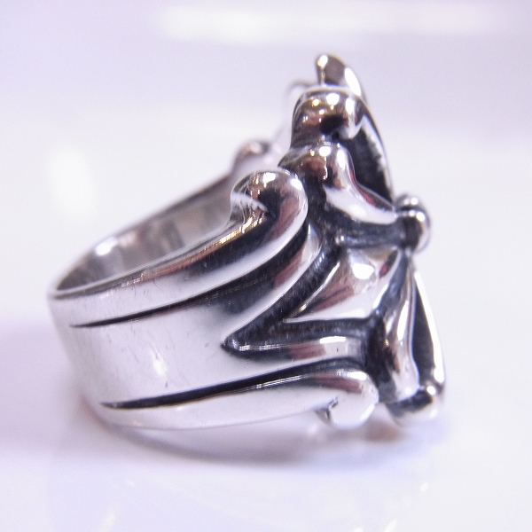 実際に弊社で買取させて頂いた【ギャラ付】TRAVIS WALKER/トラヴィスワーカー リーガルクロスリング/17.5号の画像 4枚目