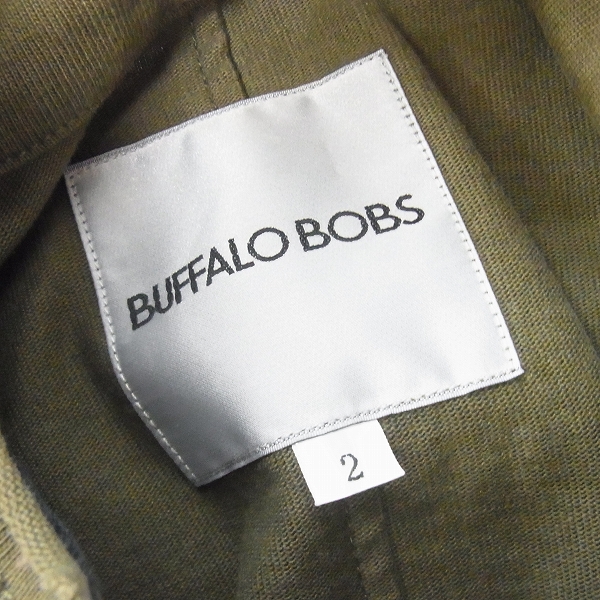 実際に弊社で買取させて頂いたBUFFALO BOBS/バッファローボブズ M-43 フィールドジャケット/ミックデニム デニムライダース 2点セットの画像 2枚目