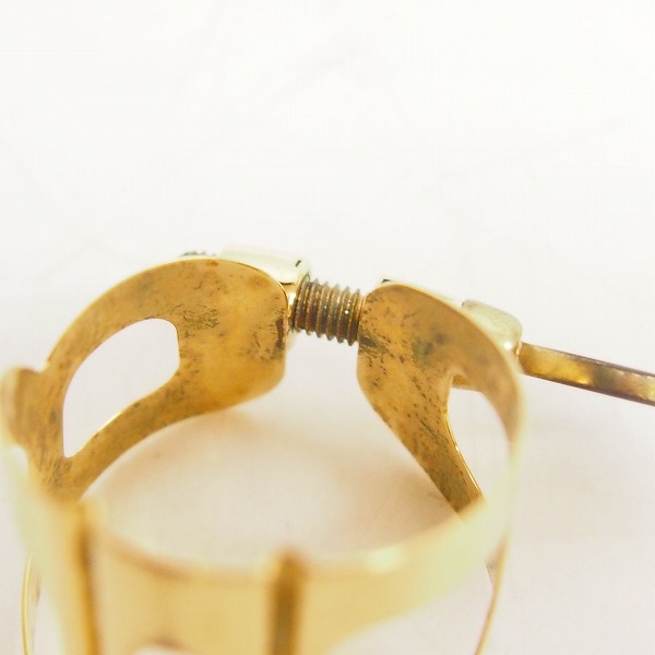 実際に弊社で買取させて頂いたSELMER/セルマー アルトサックス用マウスピース S90 180 BGリガチャーL11/プラキャップ付きの画像 8枚目