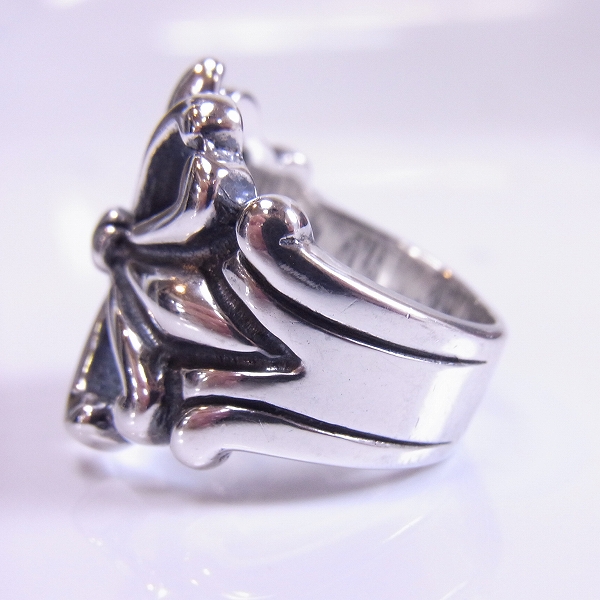 実際に弊社で買取させて頂いた【ギャラ付】TRAVIS WALKER/トラヴィスワーカー リーガルクロスリング/17.5号の画像 2枚目