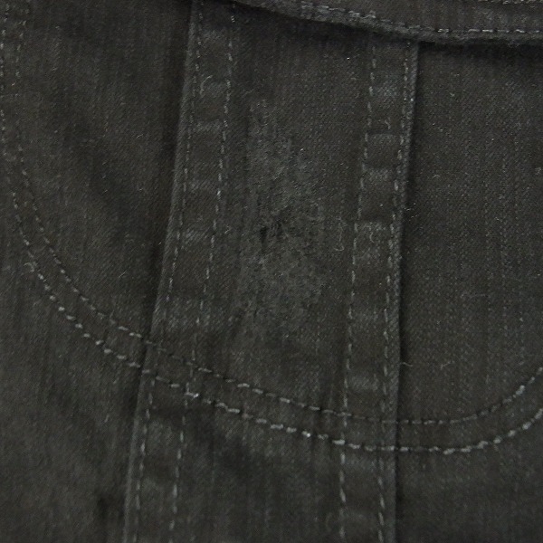 実際に弊社で買取させて頂いた【未使用】Moonage Devilment/ムーンエイジデビルメント ZIPクラッシュデニムジャケット mjk-0194/44の画像 5枚目