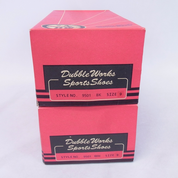 実際に弊社で買取させて頂いたDUBBLEWORKS/ダブルワークス ハイカットキャンバススニーカー 2点セットの画像 6枚目