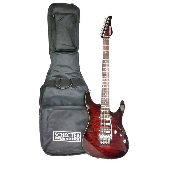 実際に弊社で買取させて頂いた★SCHECTER/シェクター エレキギター NV-DX-24-AS/RBSB/R ソフトケース付き