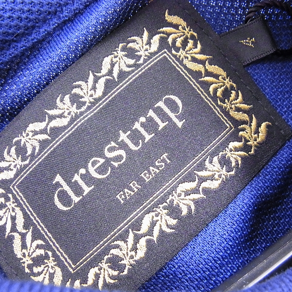 実際に弊社で買取させて頂いた【未使用】drestrip/ドレストリップ ワンポイント スターロゴ 刺繍 ポロシャツ ネイビー/4の画像 2枚目