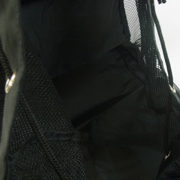 実際に弊社で買取させて頂いた【未使用】conterbury/カンタベリー メッシュ ラグビー ボールバッグ ブラック AB05304の画像 2枚目