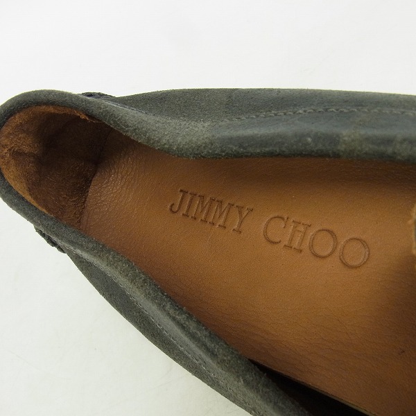 実際に弊社で買取させて頂いたJIMMY CHOO/ジミーチュウ BROGAN ドライビングシューズ/42の画像 4枚目