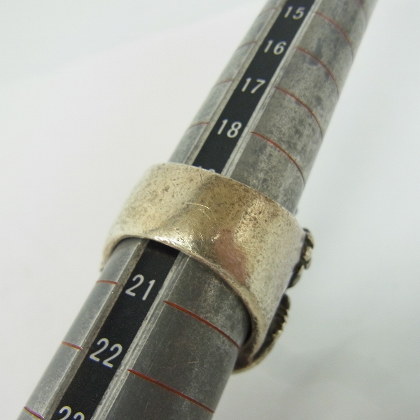 実際に弊社で買取させて頂いたCRAZY PIG DESIGNS/クレイジーピッグ チーキーゴメス マスコットリング/19.5号の画像 8枚目