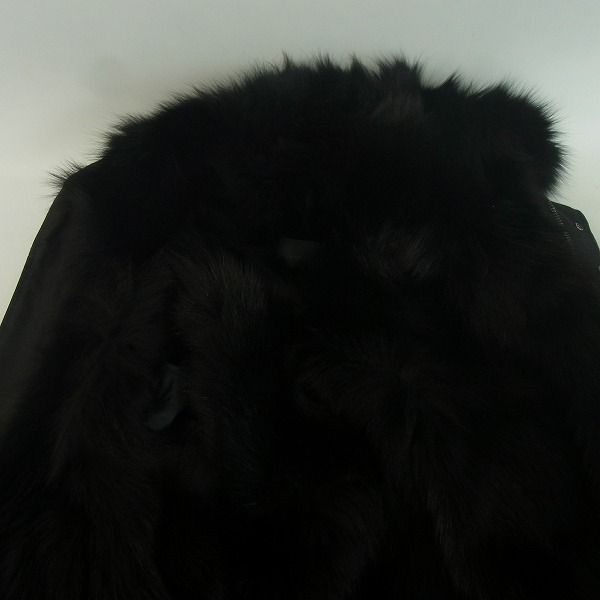 実際に弊社で買取させて頂いたjunhashimoto/ジュンハシモト FUR MODS COAT/フォックスファー モッズコート LET039 FXF01/5の画像 8枚目