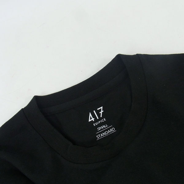 実際に弊社で買取させて頂いた417/EDIFICE/エディフィス クルーネック スタンダード カットソー/Tシャツ /Sの画像 6枚目