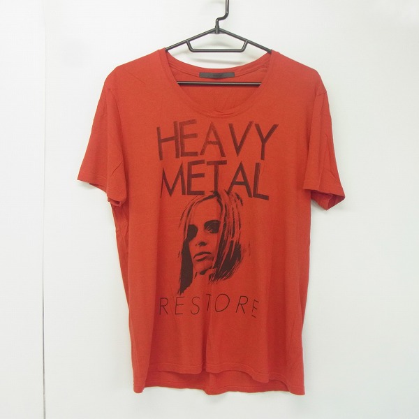 実際に弊社で買取させて頂いたMoonage Devilment/ムーンエイジデビルメント MaD HEAVY METALプリント Tシャツ/48