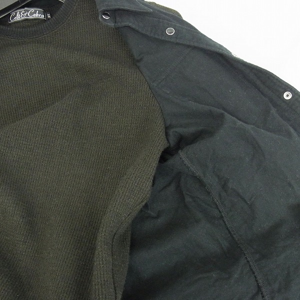 実際に弊社で買取させて頂いたCelt&Cobra/ケルト&コブラ レイヤード 素材切替えシャツ/XSの画像 7枚目