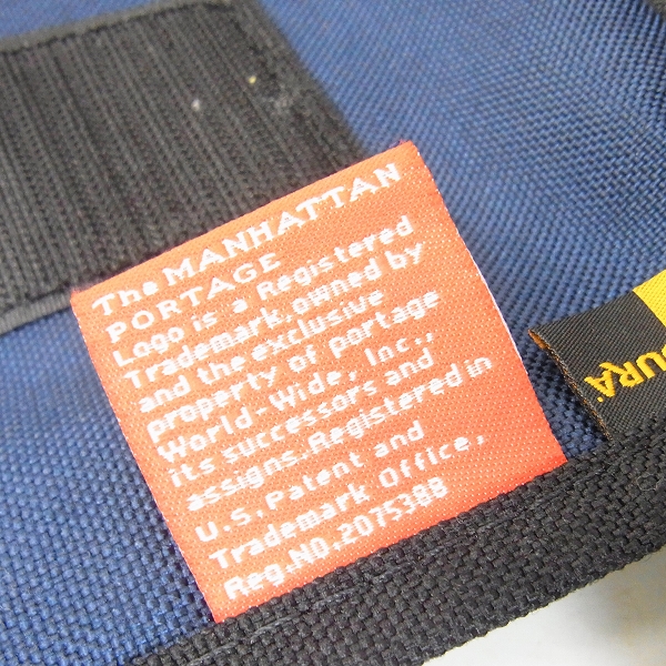 実際に弊社で買取させて頂いたManhattan Portage/マンハッタンポーテージ CORDURA ミニショルダーバッグの画像 5枚目