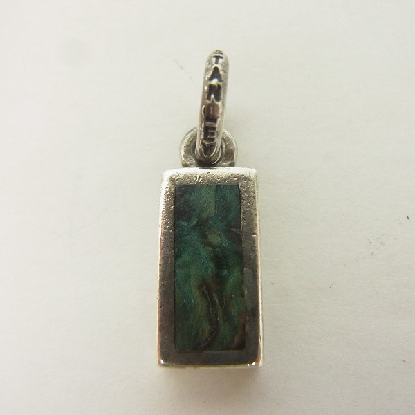 実際に弊社で買取させて頂いた【ギャラ付】STANLEY GUESS/スタンリーゲス スモールIDペンダント ウッドインレイの画像 1枚目