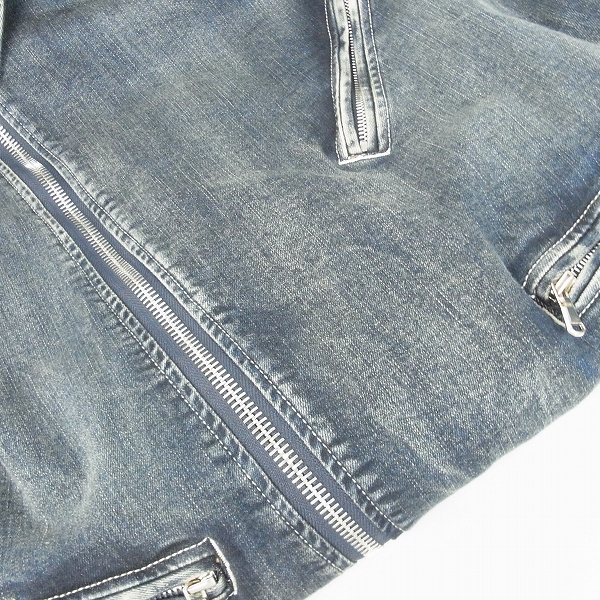 実際に弊社で買取させて頂いたBUFFALO BOBS/バッファローボブズ M-43 フィールドジャケット/ミックデニム デニムライダース 2点セットの画像 7枚目