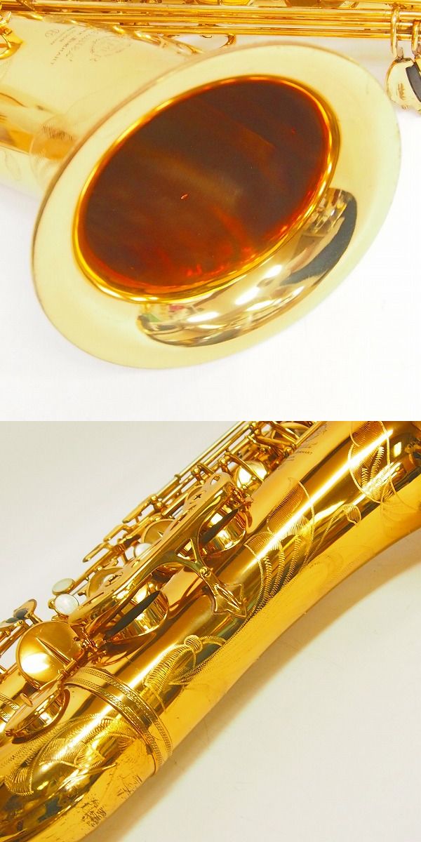 実際に弊社で買取させて頂いた★【書類あり】SELMER/セルマー Tenor Mark VI テナーサックス マーク6 彫刻あり リラッカー 要メンテの画像 2枚目