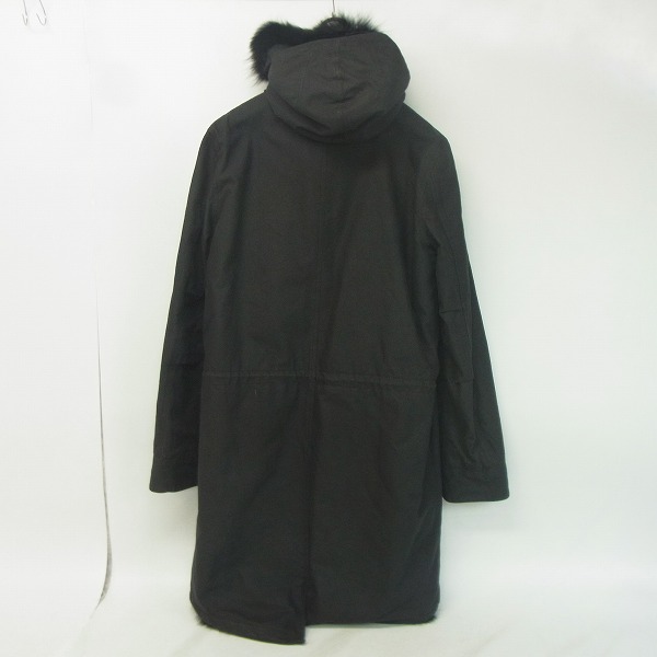 実際に弊社で買取させて頂いたjunhashimoto/ジュンハシモト FUR MODS COAT/フォックスファー モッズコート LET039 FXF01/5の画像 1枚目