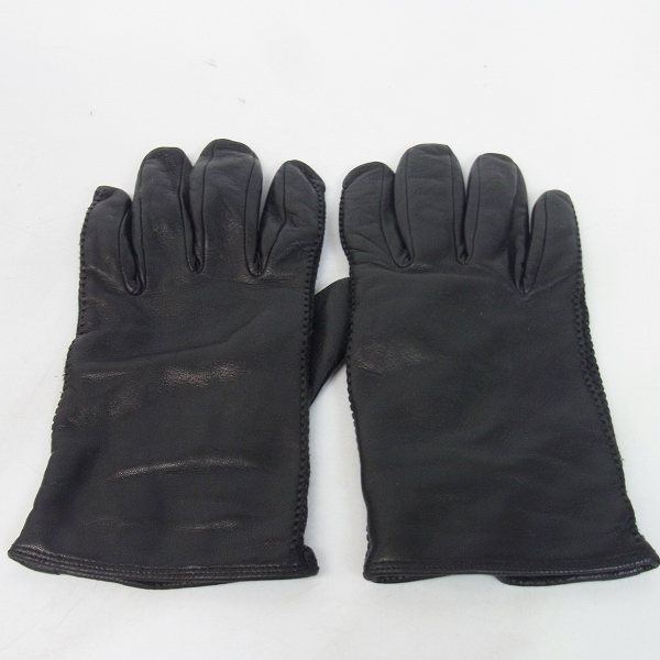 実際に弊社で買取させて頂いたGIORGIO ARMANI/ジョルジオ アルマーニ レザーグローブ/手袋の画像 1枚目