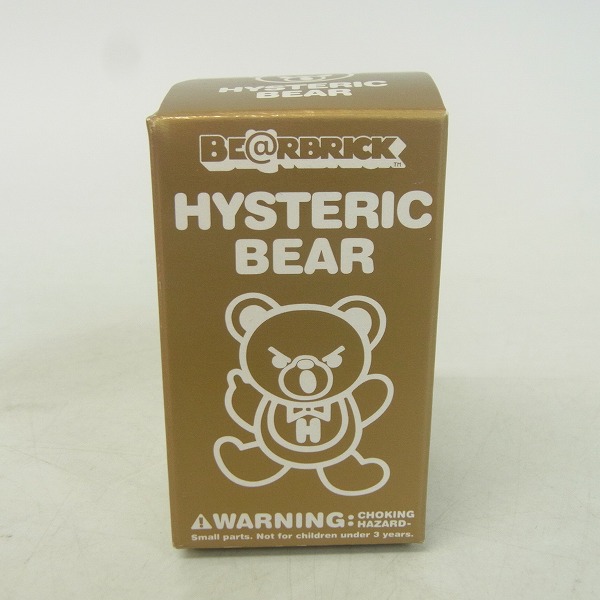 実際に弊社で買取させて頂いた【未開封】BE@RBRICK/ベアブリック HYSTERIC GLAMOUR/ヒステリックグラマー 金/ゴールド 100%