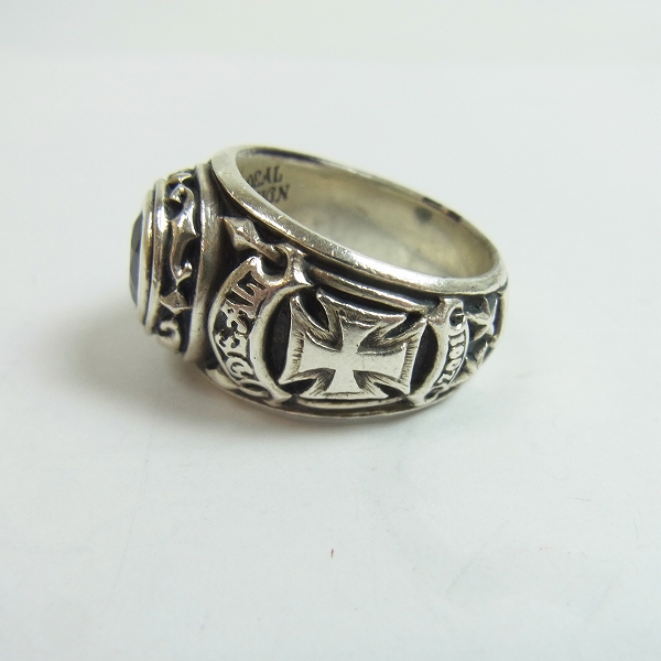 実際に弊社で買取させて頂いたDEAL DESIGN/ディールデザイン オニキス カレッジリング 19号 の画像 2枚目