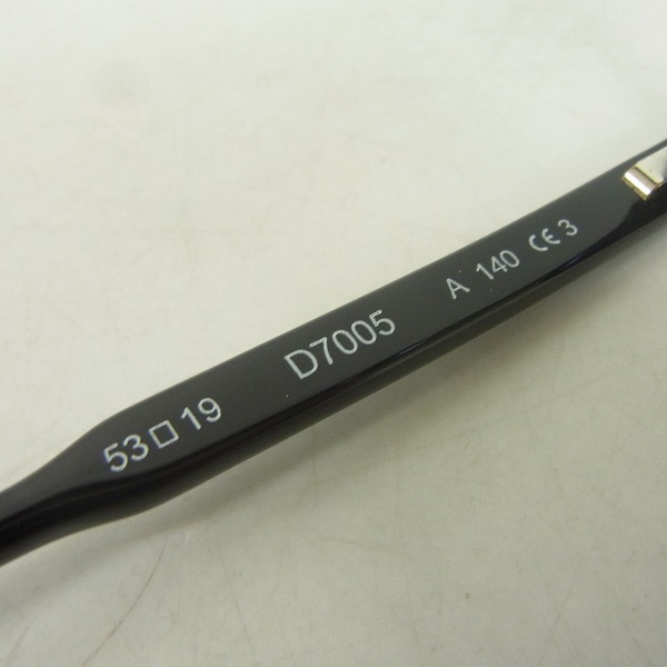 実際に弊社で買取させて頂いた【ギャラ付き】dunhill/ダンヒル サングラス D7005の画像 3枚目