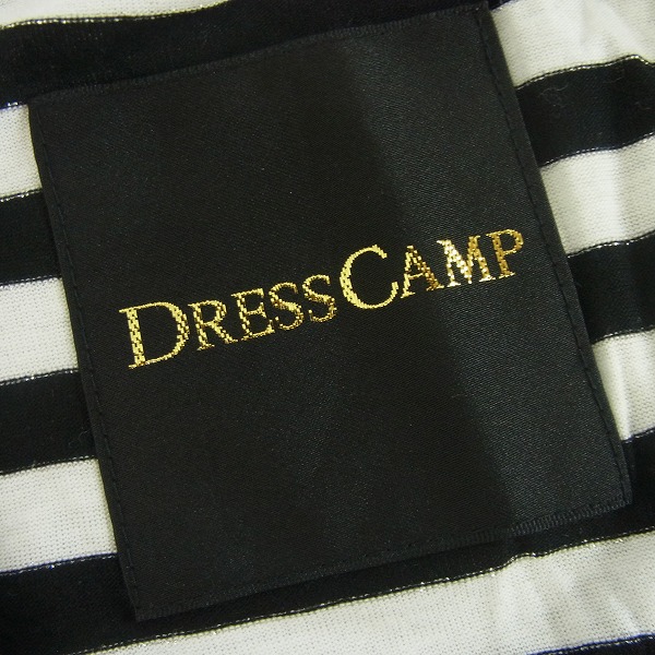 実際に弊社で買取させて頂いたDRESSCAMP/ドレスキャンプ EAU DE PARFUM ボーダーTシャツ 48の画像 2枚目