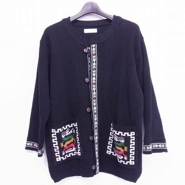 実際に弊社で買取させて頂いたRADIALL/ラディアル COSMIC GIPSY NO COLLARED SWEATER M/S/ニットセーター RAD-18SS-KNIT003/Mサイズ 