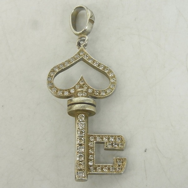 実際に弊社で買取させて頂いたLoree Rodkin/ローリーロドキン スケルトンハートキーペンダント の画像 1枚目