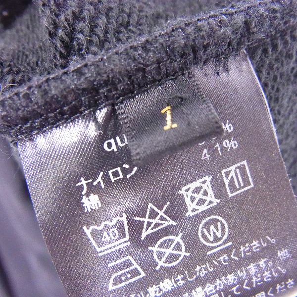 実際に弊社で買取させて頂いた【未使用】drestrip/ドレストリップ スウェット ハーフパンツ ブラック 1の画像 3枚目