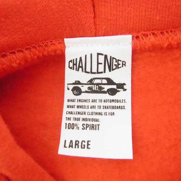 実際に弊社で買取させて頂いたCHALLENGER BRIGADE/チャレンジャー BANDANA LYZE プリント プルオーバーパーカー/Lの画像 2枚目