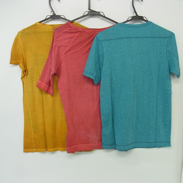 実際に弊社で買取させて頂いたDIESEL BLACK GOLD/ディーゼル ヘンリーネック/プリント カットソー/Tシャツ 3点セットの画像 1枚目