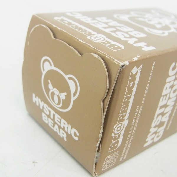 実際に弊社で買取させて頂いた【未開封】BE@RBRICK/ベアブリック HYSTERIC GLAMOUR/ヒステリックグラマー 金/ゴールド 100%の画像 1枚目