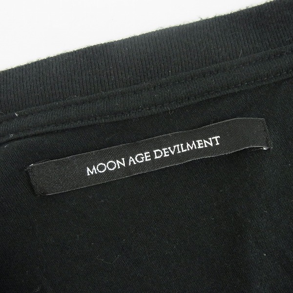 実際に弊社で買取させて頂いたMoonage Devilment/ムーンエイジデビルメント MaD フェイスプリントビッグTシャツ/46の画像 2枚目