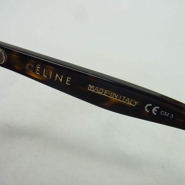 実際に弊社で買取させて頂いたCELINE/セリーヌ サングラス/ウェリントン CL41394/Sの画像 5枚目