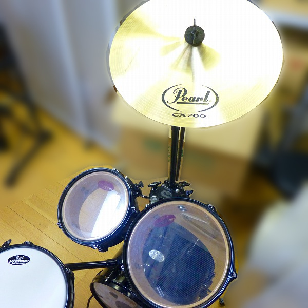 実際に弊社で買取させて頂いた★【型番不明】Pearl/パール RHYTHM TRAVELER/リズムトラベラー ドラムセットの画像 2枚目