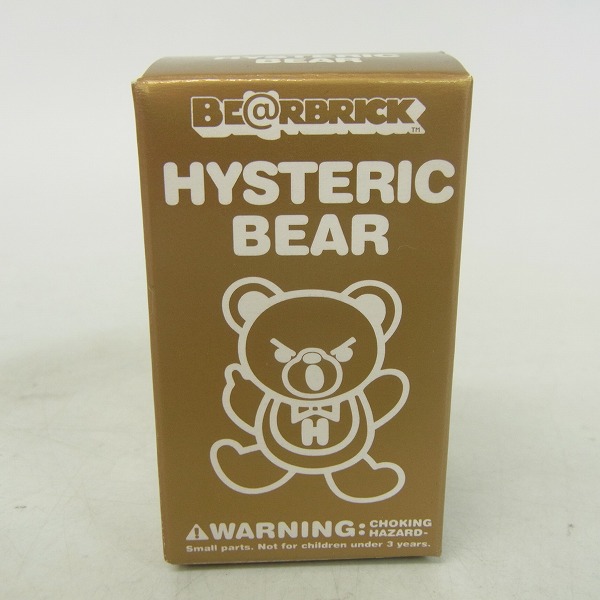 実際に弊社で買取させて頂いた【未開封】BE@RBRICK/ベアブリック HYSTERIC GLAMOUR/ヒステリックグラマー 金/ゴールド 100%