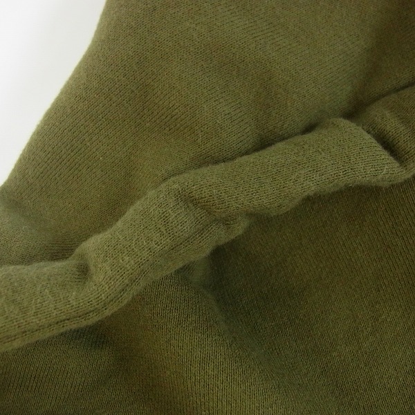 実際に弊社で買取させて頂いたCRIMIE/クライミー サーマル切替 ジップアップパーカー/カーキ系/Sの画像 4枚目