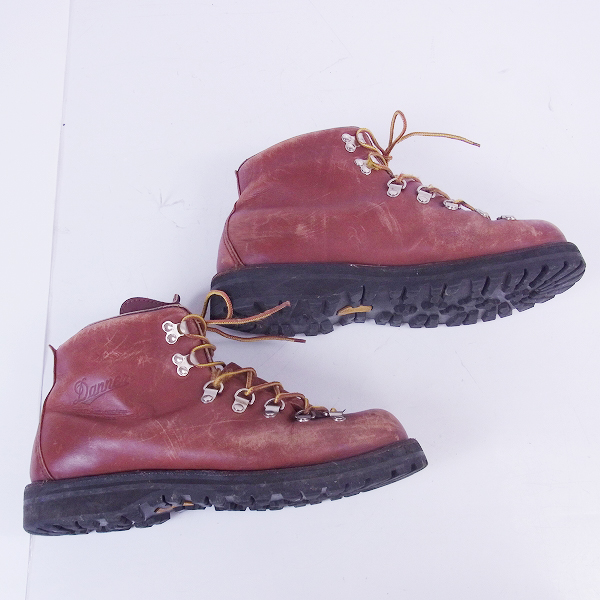 実際に弊社で買取させて頂いたDANNER/ダナー MOUNTAIN LIGHT マウンテンライト レザーブーツ 30520X 8.5の画像 3枚目