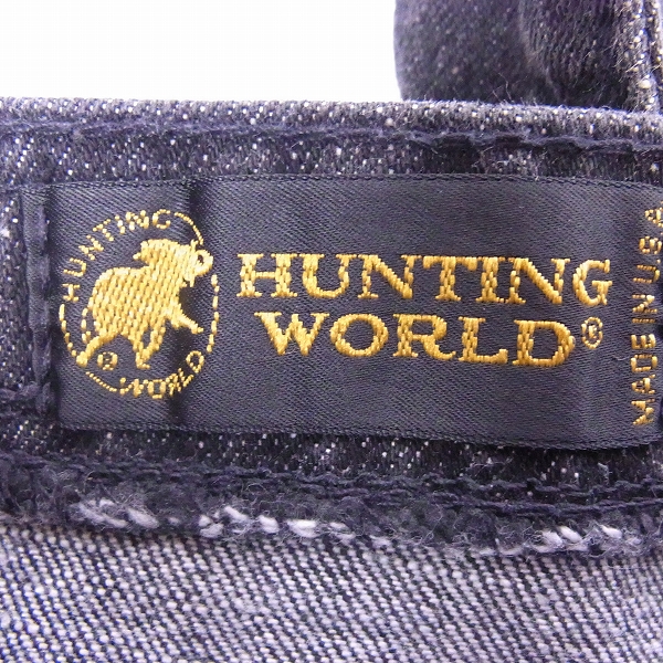 実際に弊社で買取させて頂いたHUNTING WORLD/ハンティングワールド デニムトートバッグ/ゾウ 2点セットの画像 3枚目