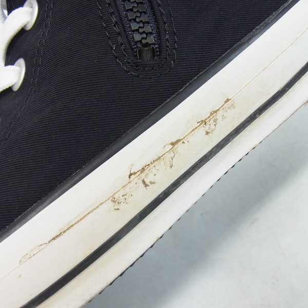 実際に弊社で買取させて頂いたCONVERSE/コンバース ALL STAR 100 コンブ HI 1CK834 ブラック/24.5の画像 6枚目