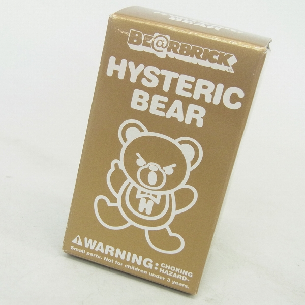 実際に弊社で買取させて頂いた【未開封】BE@RBRICK/ベアブリック HYSTERIC GLAMOUR/ヒステリックグラマー 金/ゴールド 100%